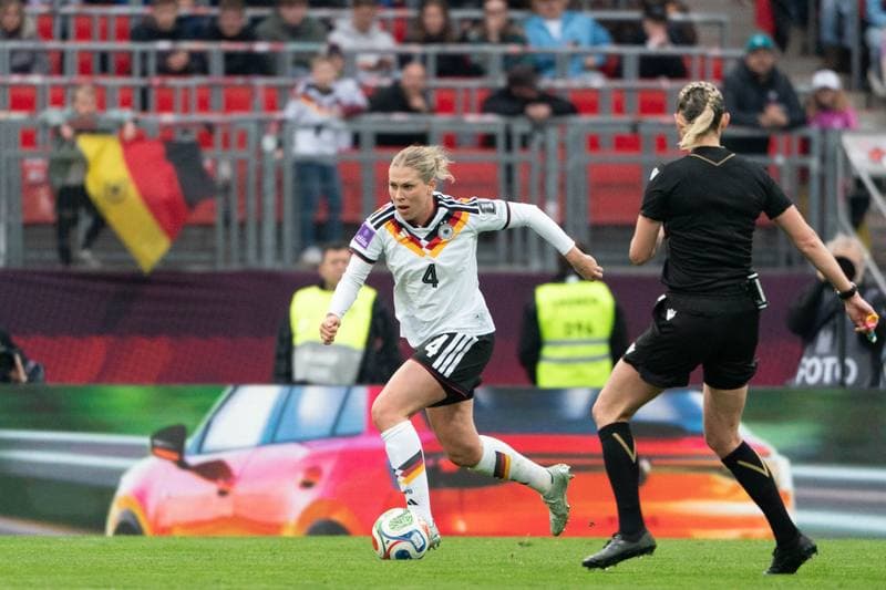 Football. FIFA Women's World Cup Qualifiers. Germany - Austria. 14.04.2026