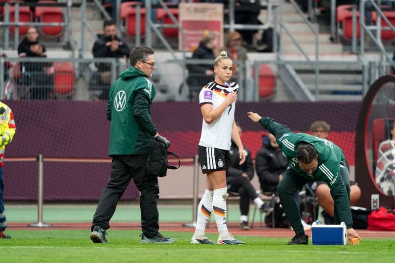 Football. FIFA Women's World Cup Qualifiers. Germany - Austria. 14.04.2026