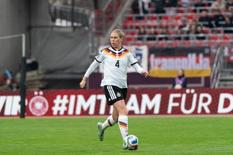 Football. FIFA Women's World Cup Qualifiers. Germany - Austria. 14.04.2026