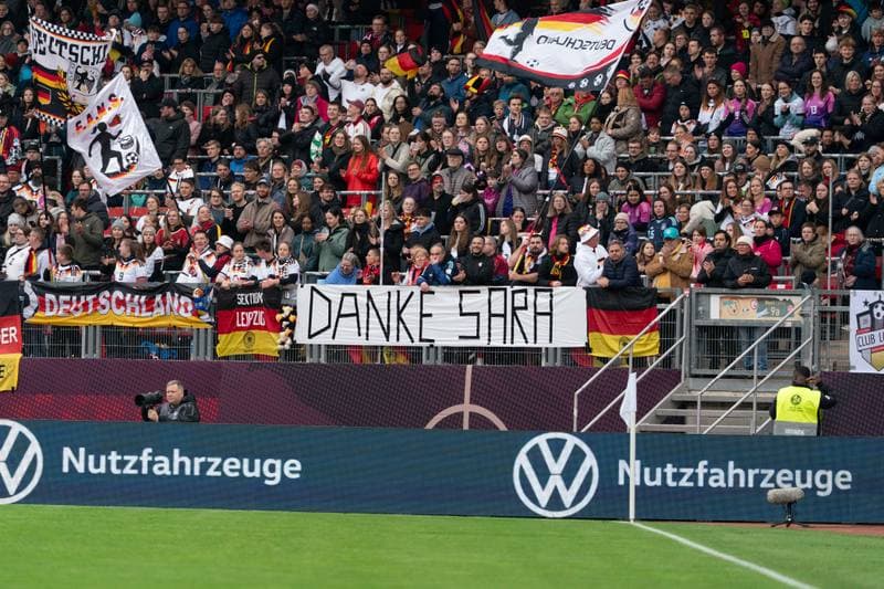 Football. FIFA Women's World Cup Qualifiers. Germany - Austria. 14.04.2026