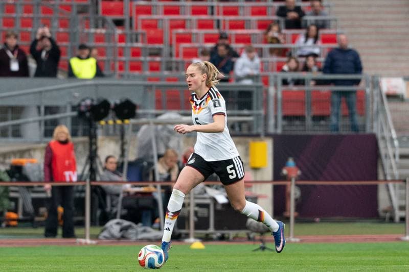 Football. FIFA Women's World Cup Qualifiers. Germany - Austria. 14.04.2026