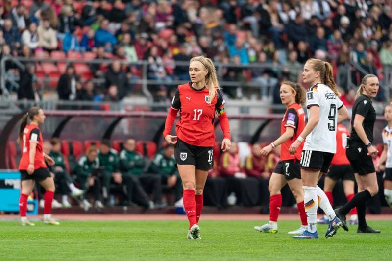 Football. FIFA Women's World Cup Qualifiers. Germany - Austria. 14.04.2026