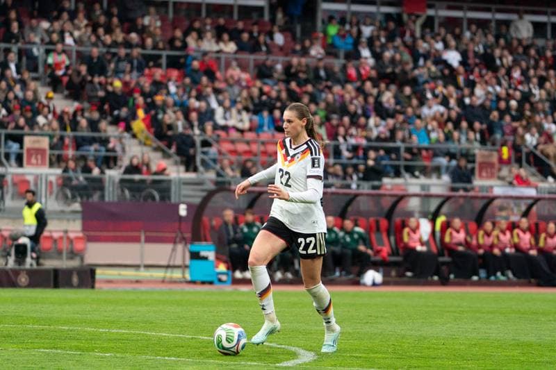 Football. FIFA Women's World Cup Qualifiers. Germany - Austria. 14.04.2026