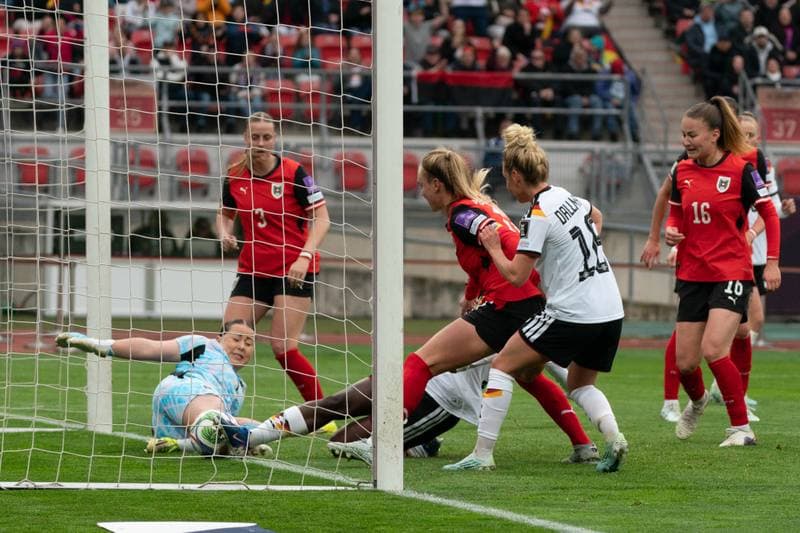 Football. FIFA Women's World Cup Qualifiers. Germany - Austria. 14.04.2026