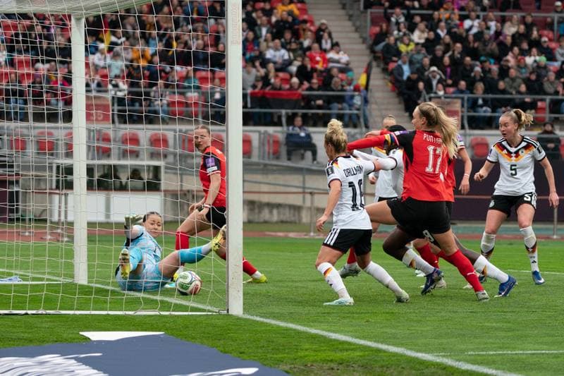 Football. FIFA Women's World Cup Qualifiers. Germany - Austria. 14.04.2026