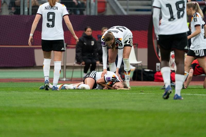 Football. FIFA Women's World Cup Qualifiers. Germany - Austria. 14.04.2026