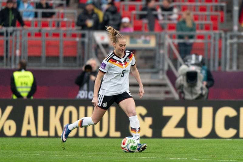 Football. FIFA Women's World Cup Qualifiers. Germany - Austria. 14.04.2026