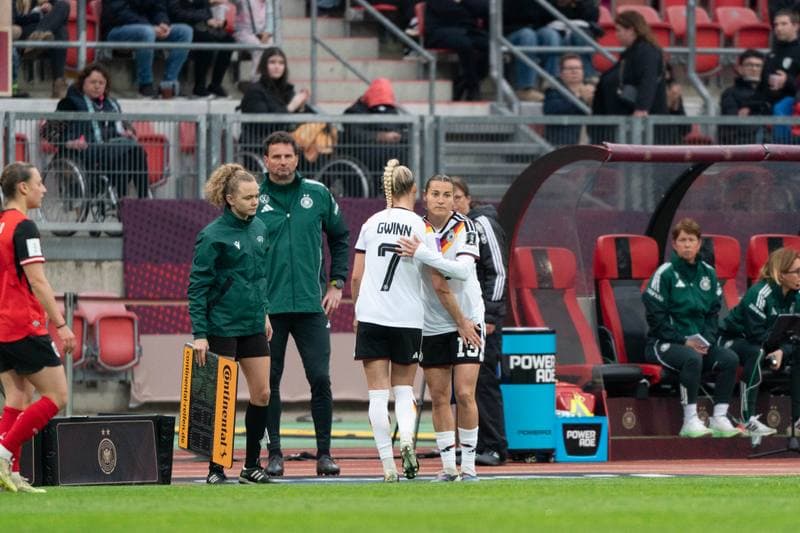 Football. FIFA Women's World Cup Qualifiers. Germany - Austria. 14.04.2026