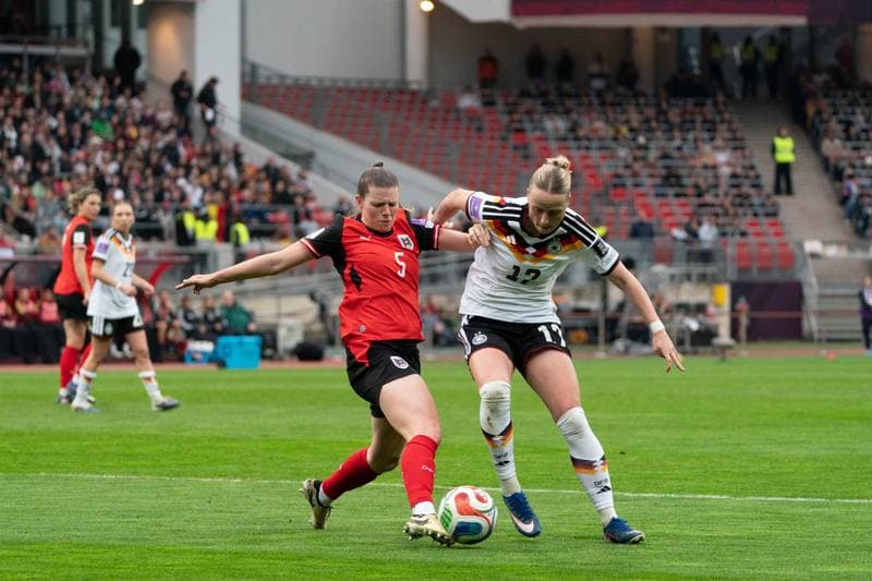 Football. FIFA Women's World Cup Qualifiers. Germany - Austria. 14.04.2026