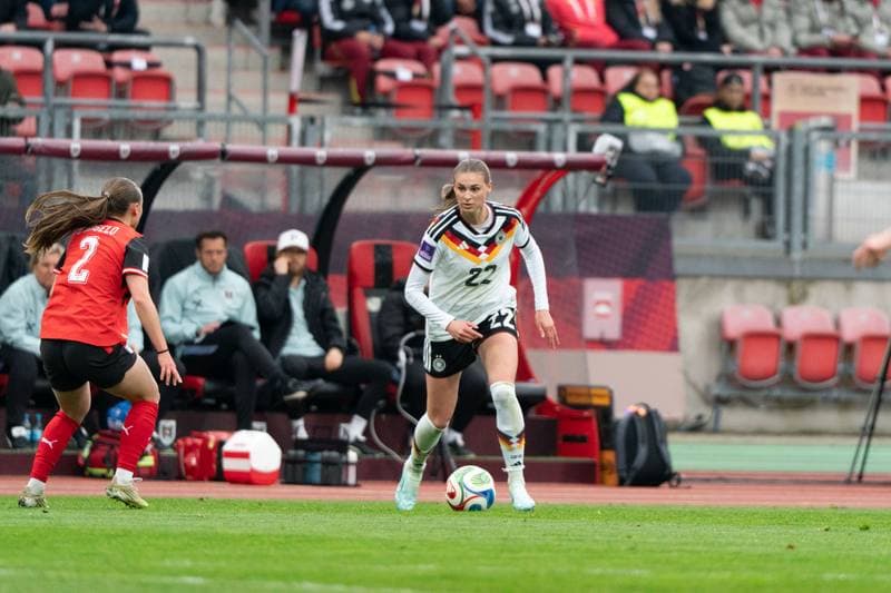 Football. FIFA Women's World Cup Qualifiers. Germany - Austria. 14.04.2026