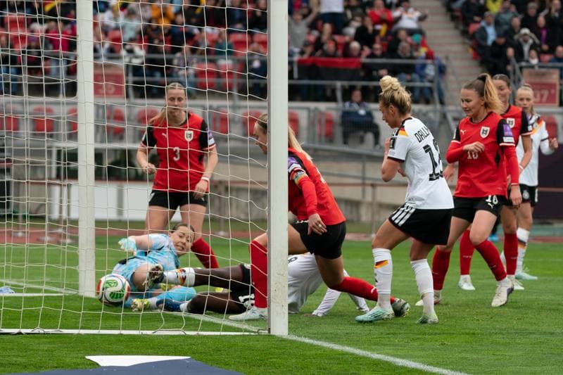 Football. FIFA Women's World Cup Qualifiers. Germany - Austria. 14.04.2026