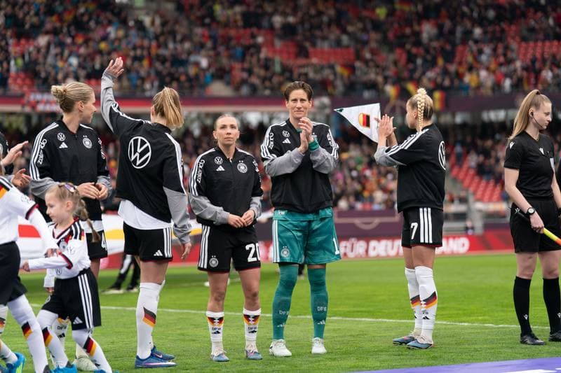 Football. FIFA Women's World Cup Qualifiers. Germany - Austria. 14.04.2026