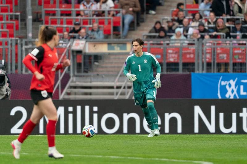 Football. FIFA Women's World Cup Qualifiers. Germany - Austria. 14.04.2026