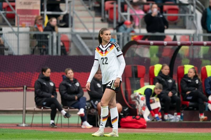 Football. FIFA Women's World Cup Qualifiers. Germany - Austria. 14.04.2026