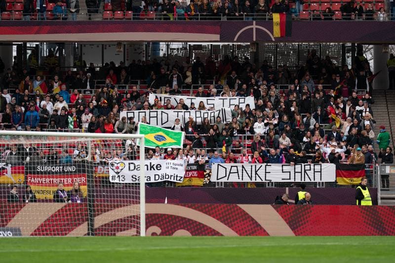 Football. FIFA Women's World Cup Qualifiers. Germany - Austria. 14.04.2026
