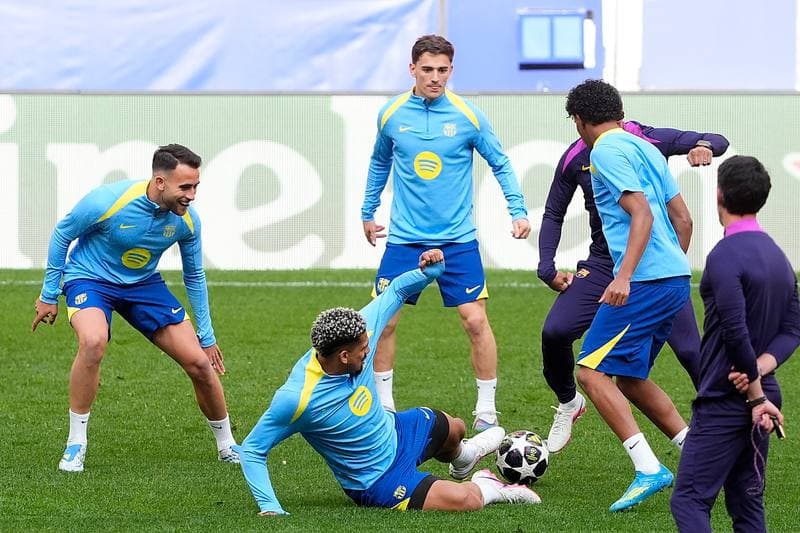 Football. UEFA Champions League. Atletico Madrid - FC Barcelona. 13.04.2026