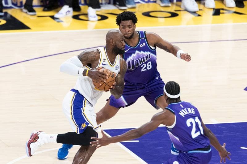 Basketball. NBA. Los Angeles Lakers - Utah Jazz. 12.04.2026