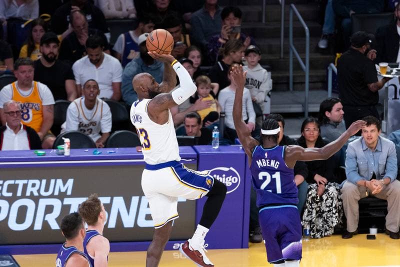 Basketball. NBA. Los Angeles Lakers - Utah Jazz. 12.04.2026
