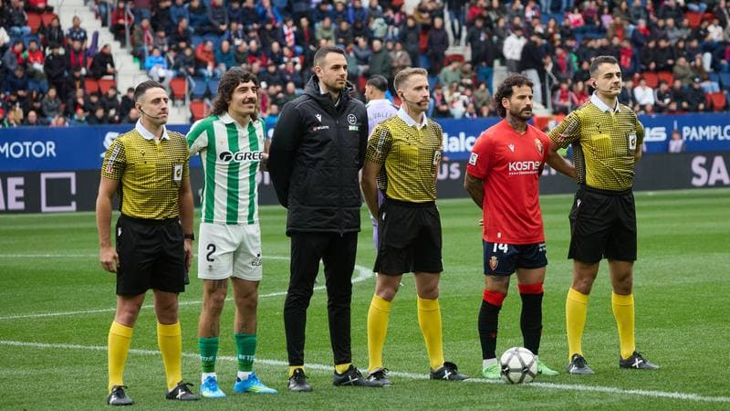 Football. La Liga. CA Osasuna - Real Betis. 12.04.2026