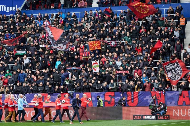 Football. La Liga. CA Osasuna - Real Betis. 12.04.2026