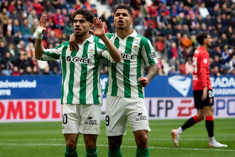 Football. La Liga. CA Osasuna - Real Betis. 12.04.2026