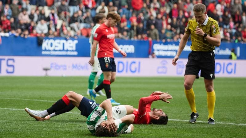 Football. La Liga. CA Osasuna - Real Betis. 12.04.2026