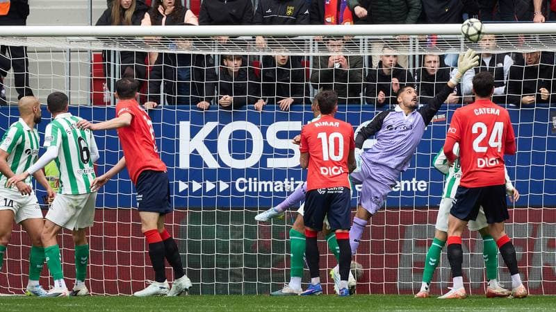 Football. La Liga. CA Osasuna - Real Betis. 12.04.2026