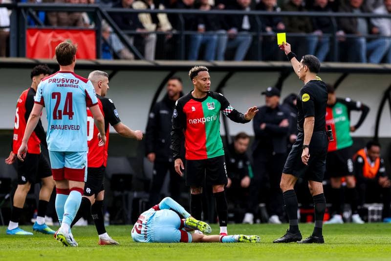 Football. Dutch Eredivisie. NEC - Feyenoord. 12.04.2026