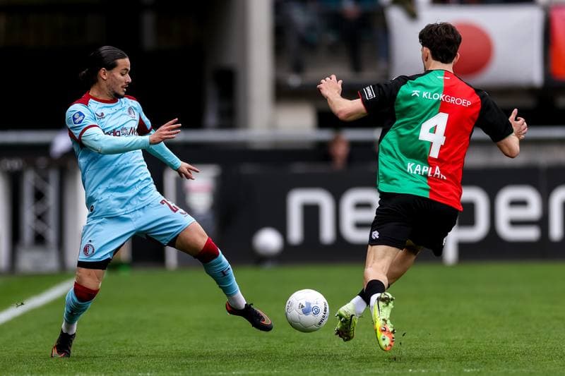 Football. Dutch Eredivisie. NEC - Feyenoord. 12.04.2026
