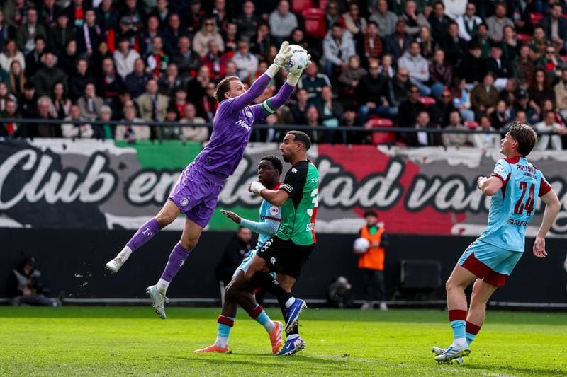 Football. Dutch Eredivisie. NEC - Feyenoord. 12.04.2026