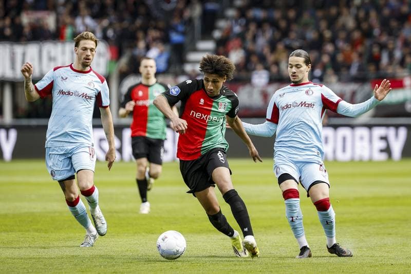 Football. Eredivisie. NEC - Feyenoord. 12.04.2026