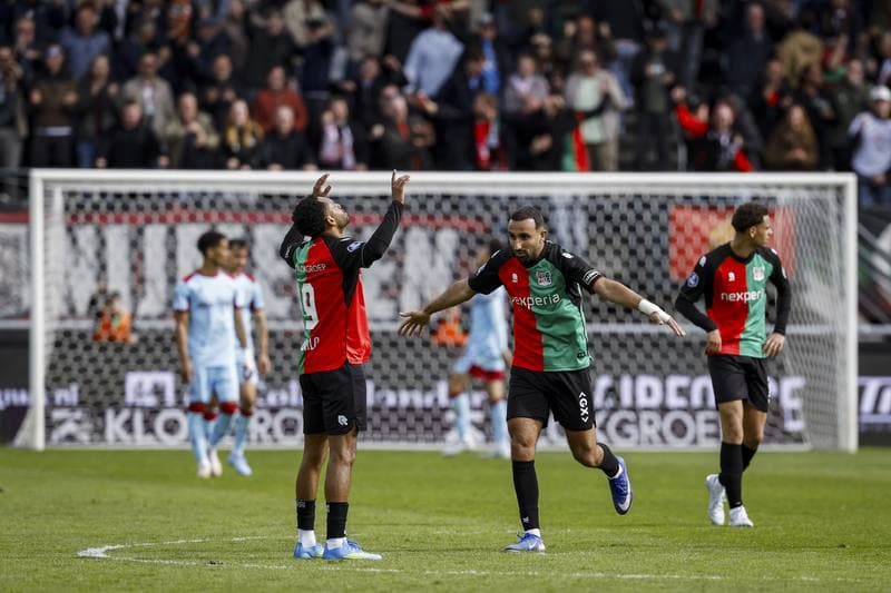 Football. Eredivisie. NEC - Feyenoord. 12.04.2026