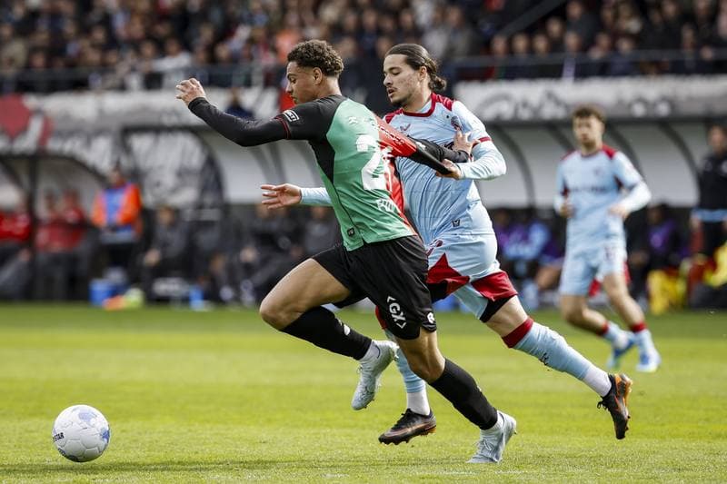 Football. Eredivisie. NEC - Feyenoord. 12.04.2026