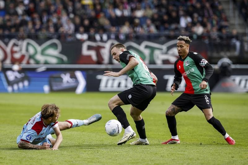 Football. Eredivisie. NEC - Feyenoord. 12.04.2026
