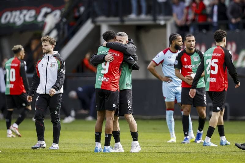 Football. Eredivisie. NEC - Feyenoord. 12.04.2026