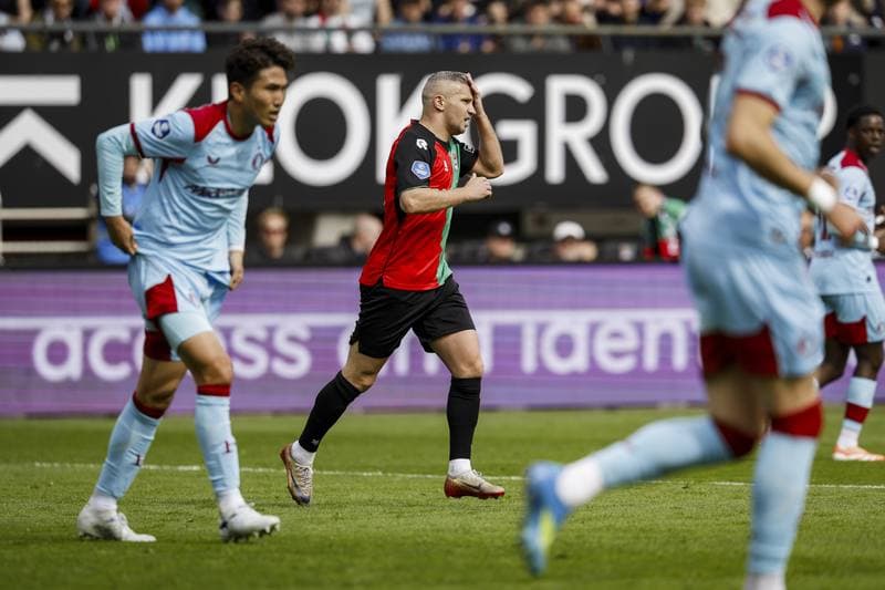 Football. Eredivisie. NEC - Feyenoord. 12.04.2026