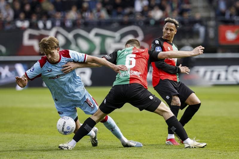 Football. Eredivisie. NEC - Feyenoord. 12.04.2026