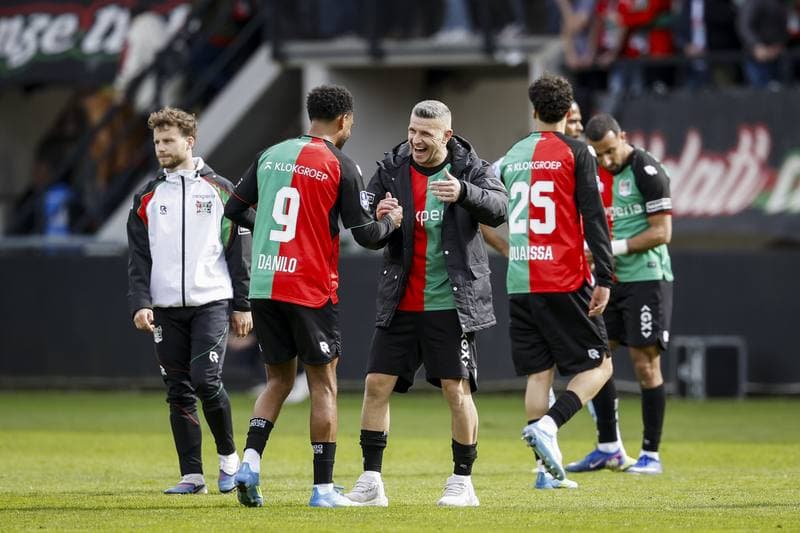 Football. Eredivisie. NEC - Feyenoord. 12.04.2026