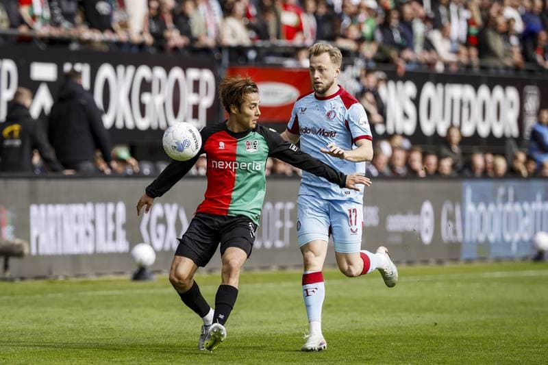 Football. Eredivisie. NEC - Feyenoord. 12.04.2026