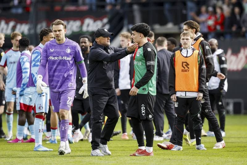 Football. Eredivisie. NEC - Feyenoord. 12.04.2026