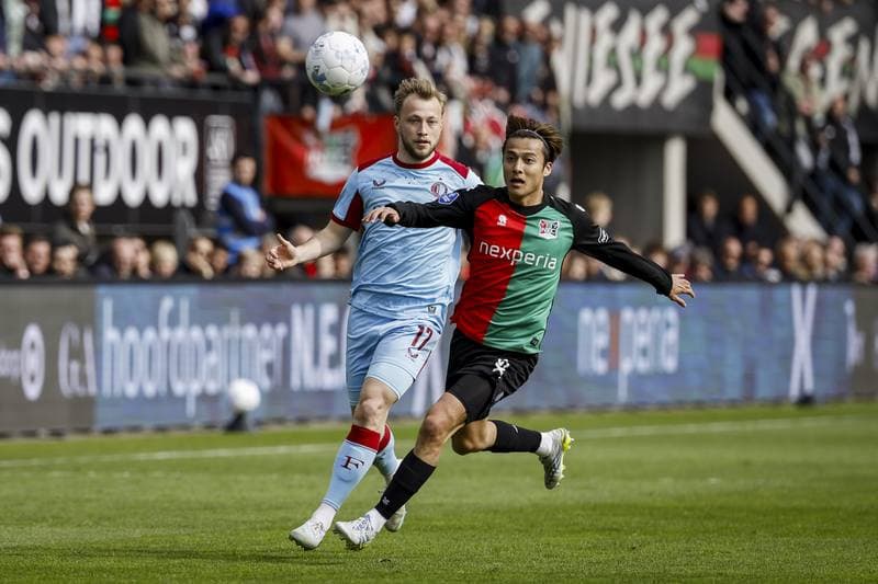 Football. Eredivisie. NEC - Feyenoord. 12.04.2026