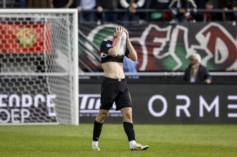 Football. Eredivisie. NEC - Feyenoord. 12.04.2026