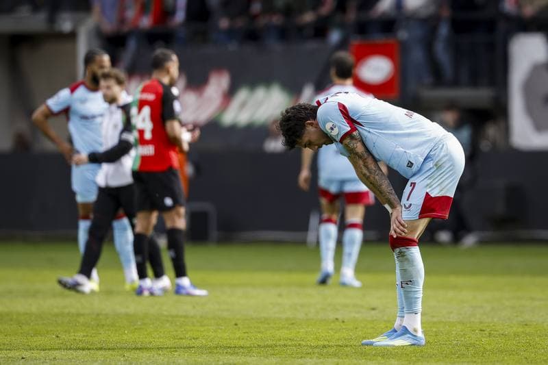 Football. Eredivisie. NEC - Feyenoord. 12.04.2026