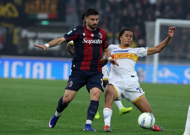 Football. Serie A. Bologna - Lecce. 12.04.2026