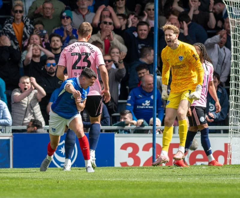 Football. Sky Bet Championship. Portsmouth - Leicester City. 18.04.2026