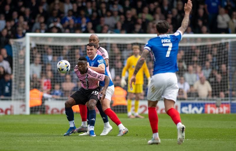 Football. Sky Bet Championship. Portsmouth - Leicester City. 18.04.2026