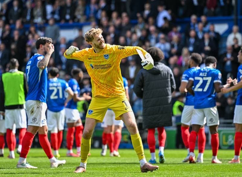 Football. Sky Bet Championship. Portsmouth - Leicester City. 18.04.2026
