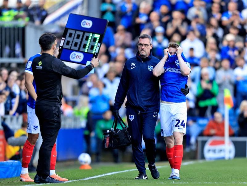 Football. Sky Bet Championship. Portsmouth - Leicester City. 18.04.2026