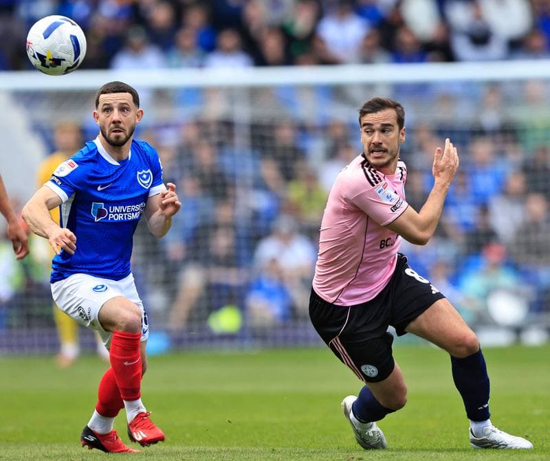 Football. Sky Bet Championship. Portsmouth - Leicester City. 18.04.2026