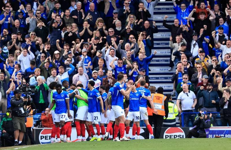 Football. Sky Bet Championship. Portsmouth - Leicester City. 18.04.2026